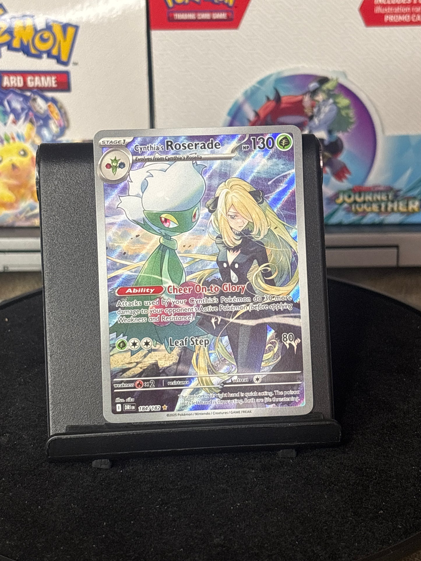 Cynthia's Roserade #184 Pokemon Destined Rivals