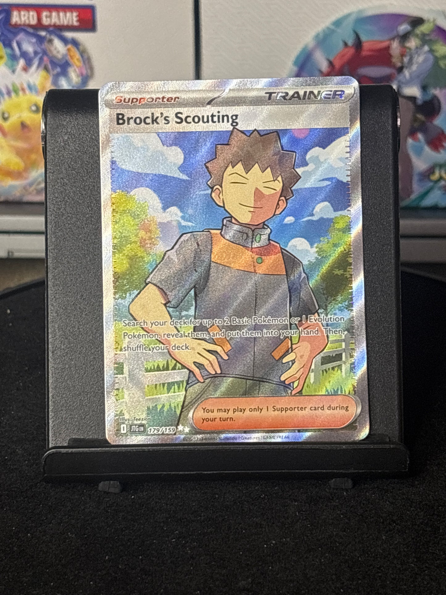 Brock's Scouting #179 Pokemon Journey Together
