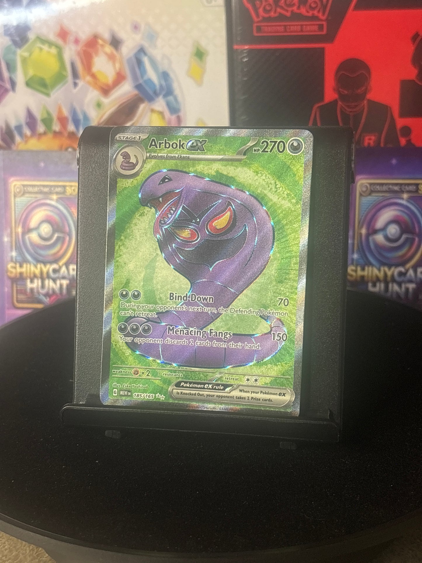 Arbok Ex #185 Pokemon Scarlet & Violet 151