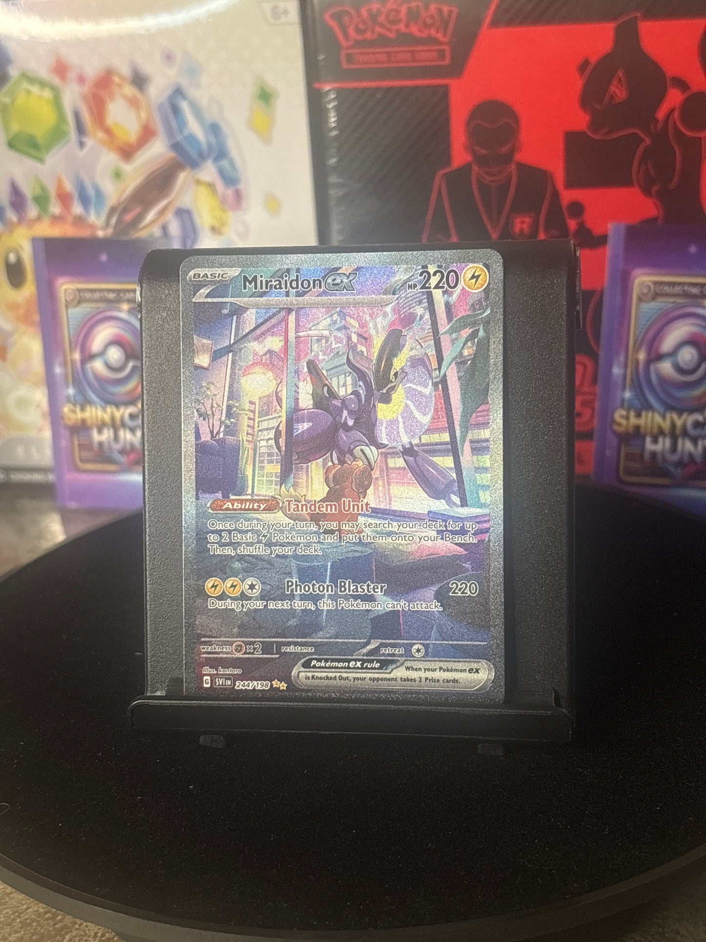 Miraidon Ex #244 Pokemon Scarlet & Violet