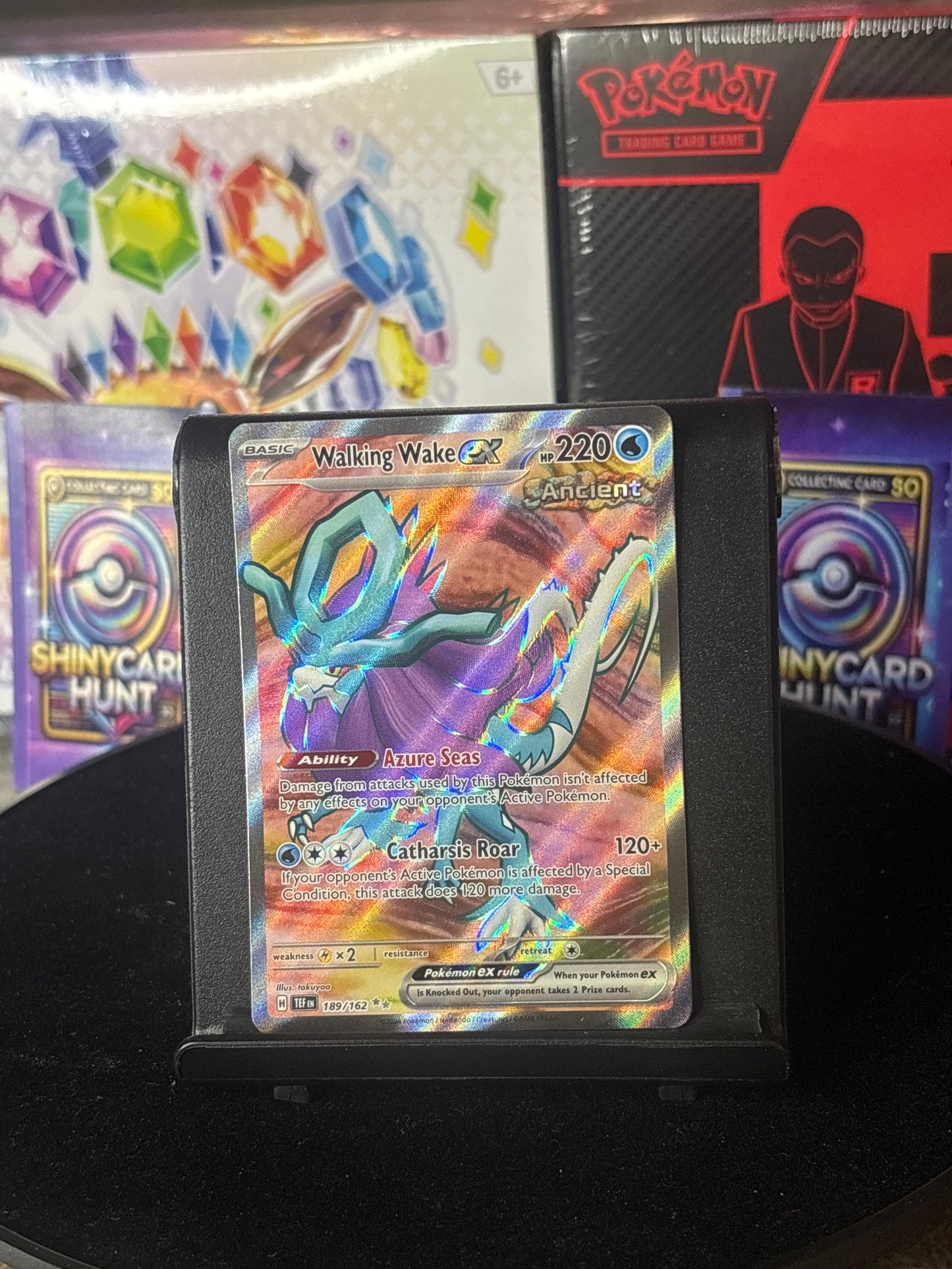 Walking Wake Ex #189 Pokemon Temporal Forces
