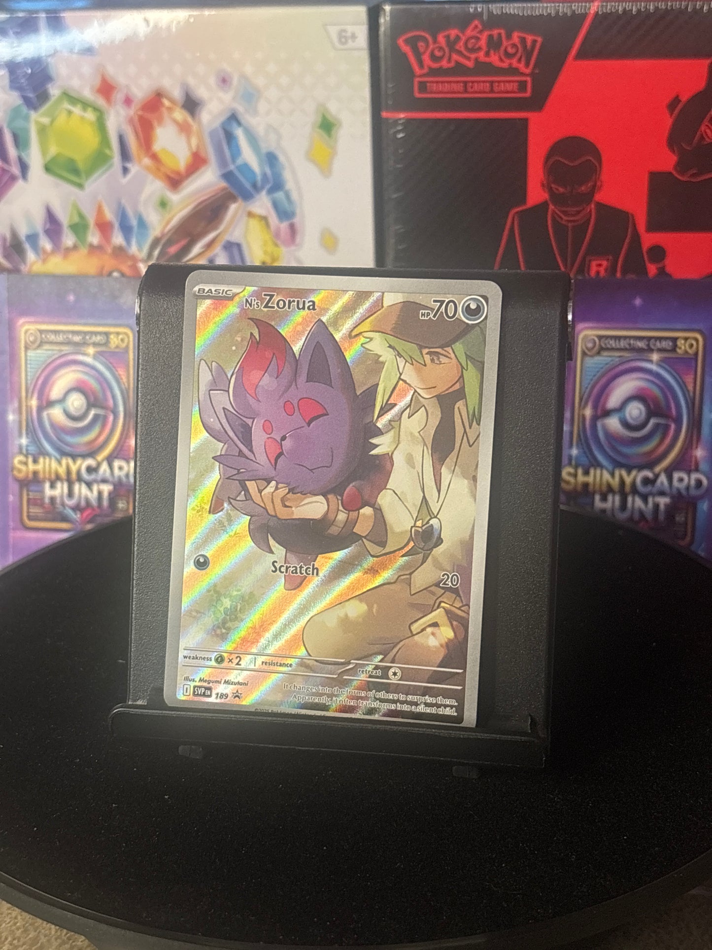 N's Zorua #189 Pokemon Promo