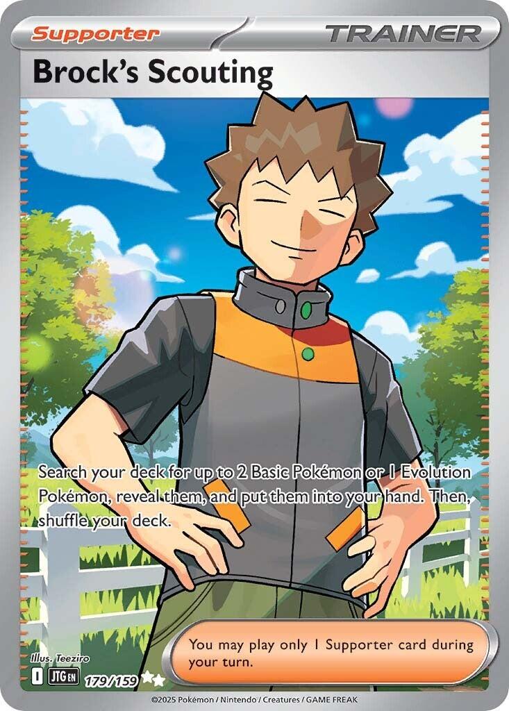 Brock's Scouting #179 Pokemon Journey Together