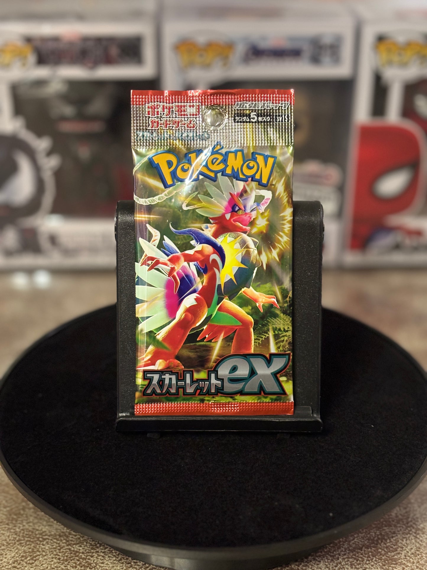 Pokémon TCG Scarlet EX Japanese Booster Pack (SV1S) – Begin Your Scarlet & Violet Adventure! (Single Pack)