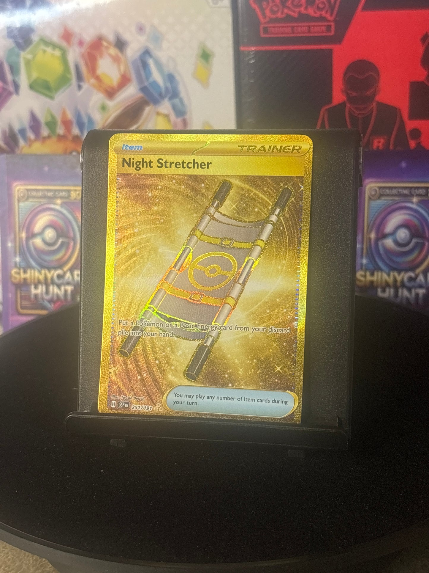 Night Stretcher #251 Pokemon Surging Sparks