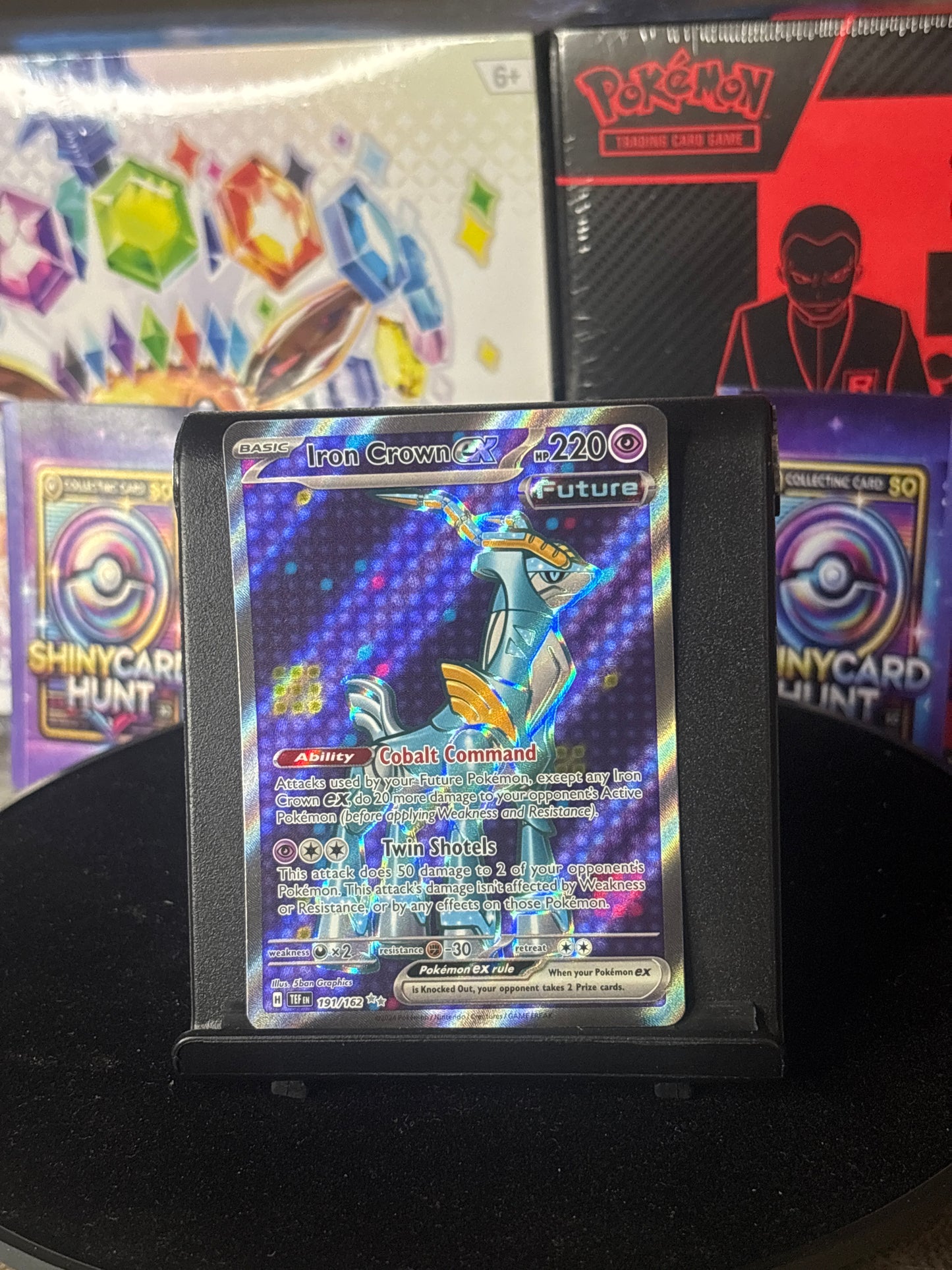 Iron Crown Ex #191 Pokemon Temporal Forces