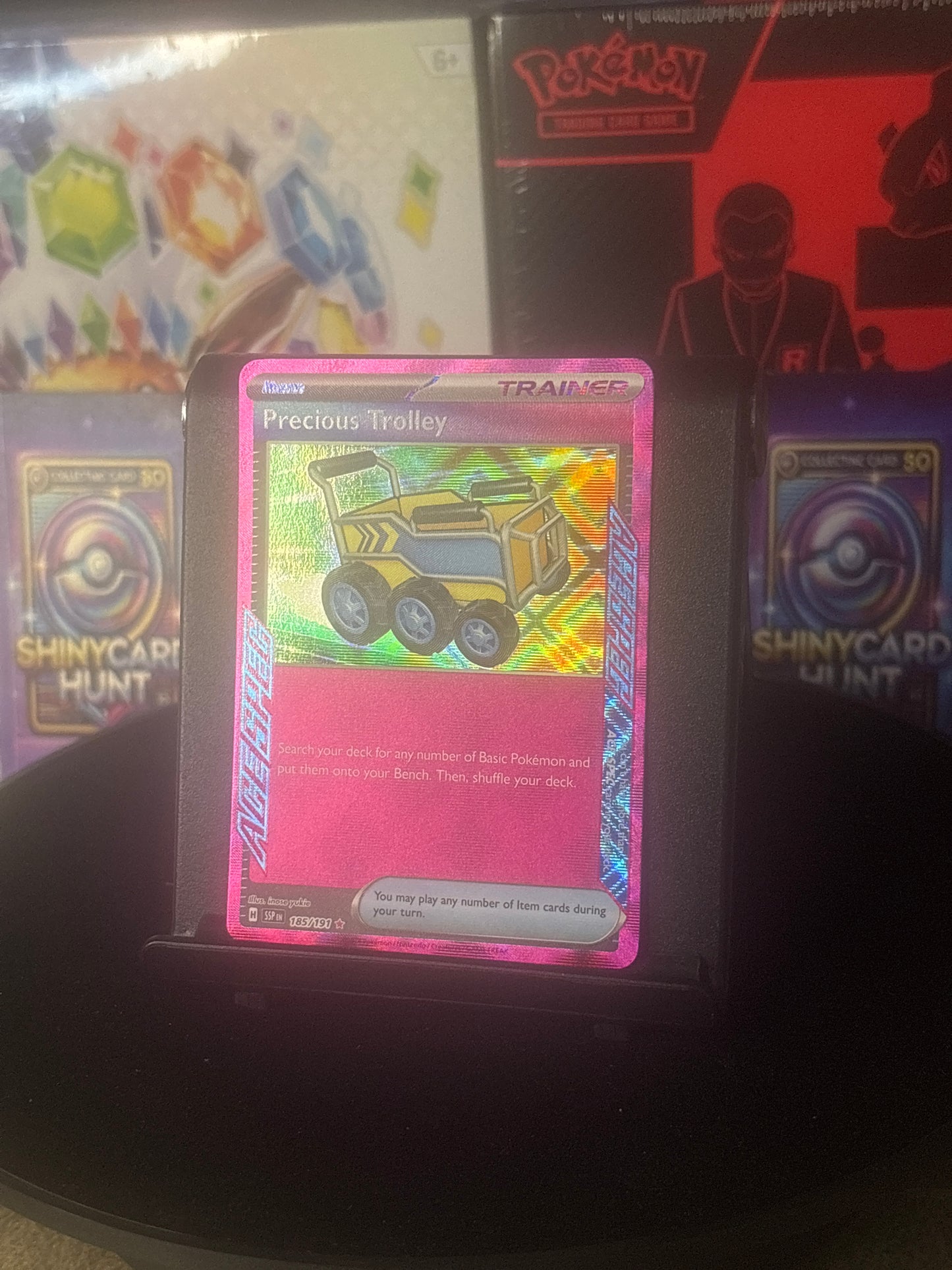 Precious Trolley #185 Pokemon Surging Sparks