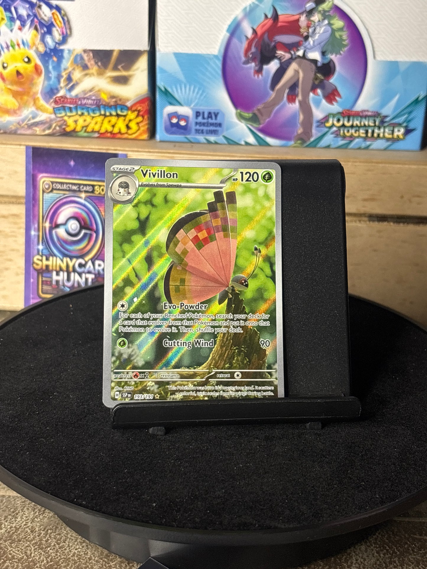Vivillon #193 Pokemon Surging Sparks