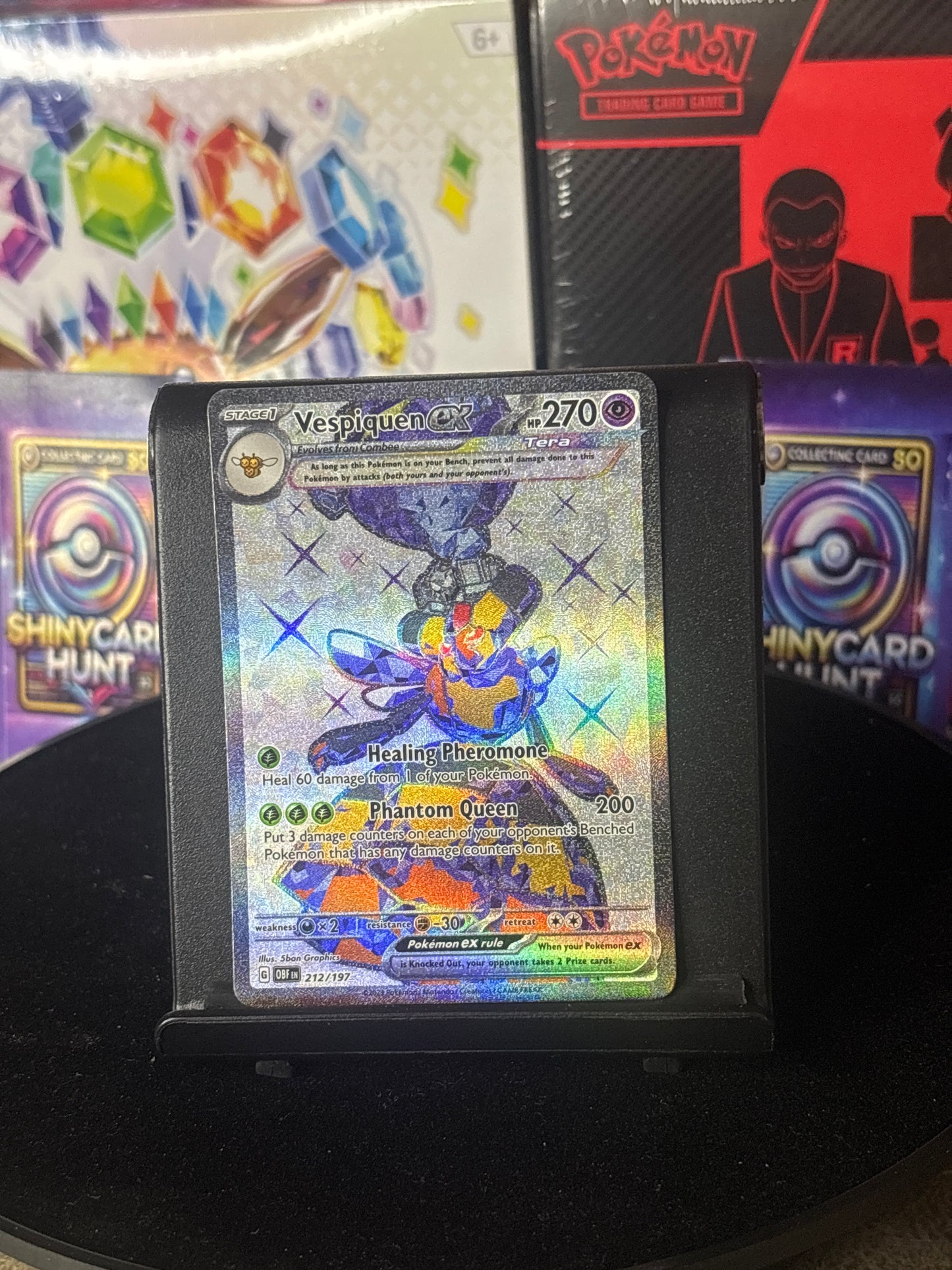 Vespiquen Ex #212 Pokemon Obsidian Flames