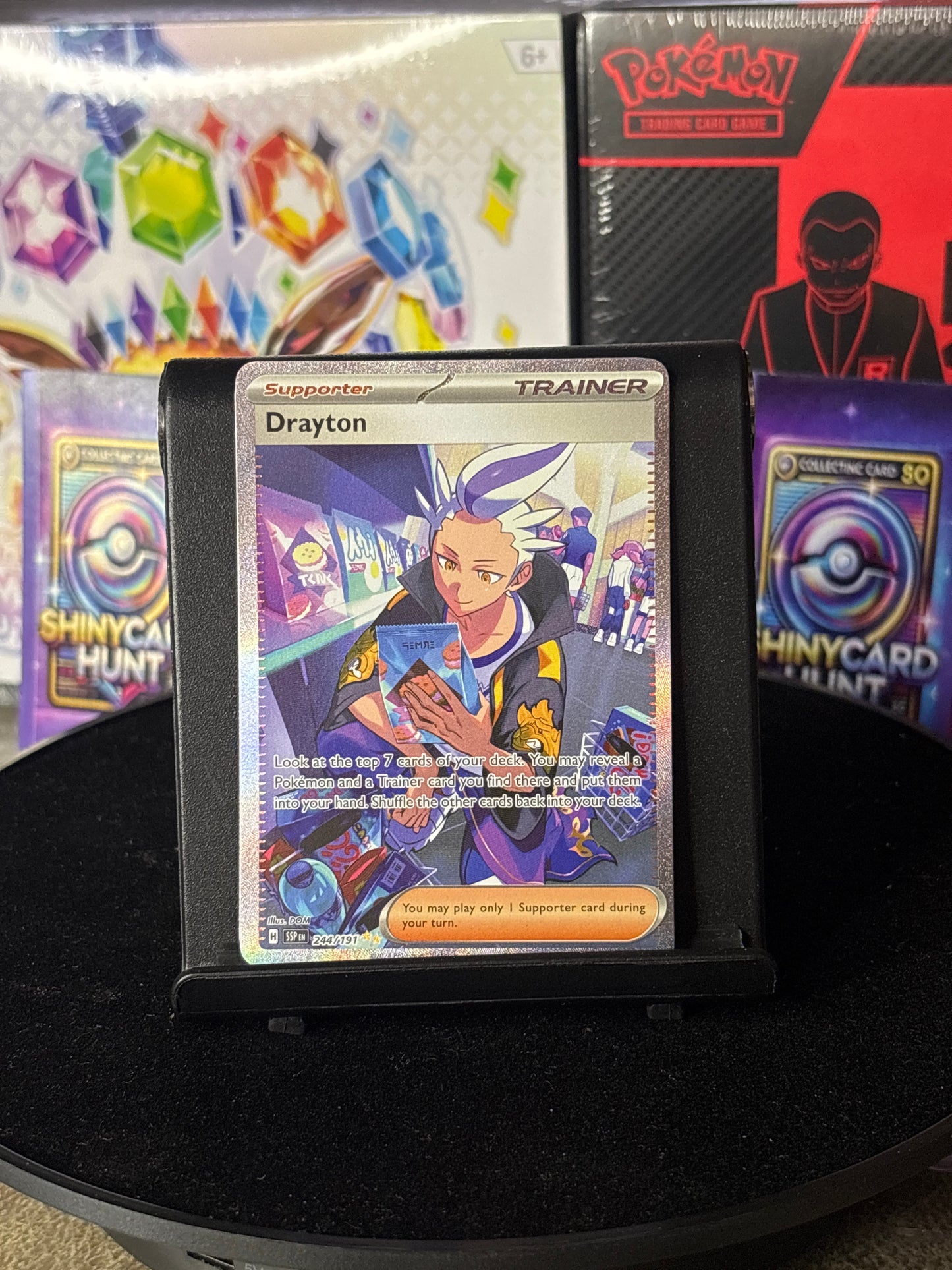 Drayton #244 Pokemon Surging Sparks