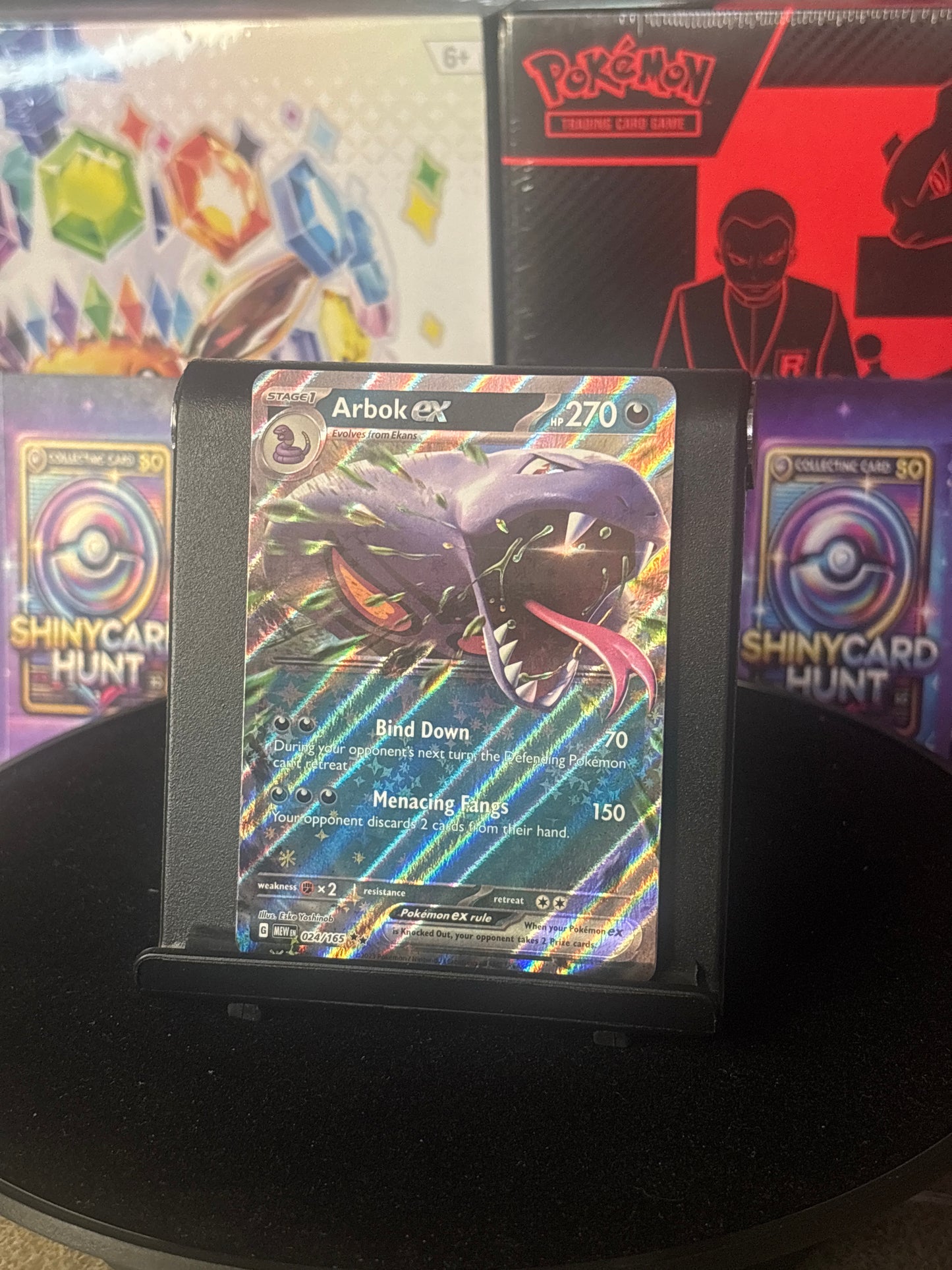 Arbok Ex #24 Pokemon Scarlet & Violet 151