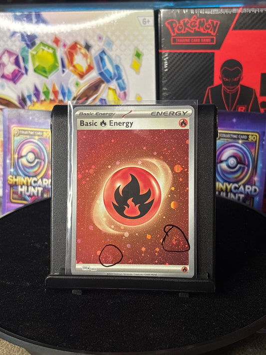 Pokémon 151 Fire Energy 002, 2 Swirl
