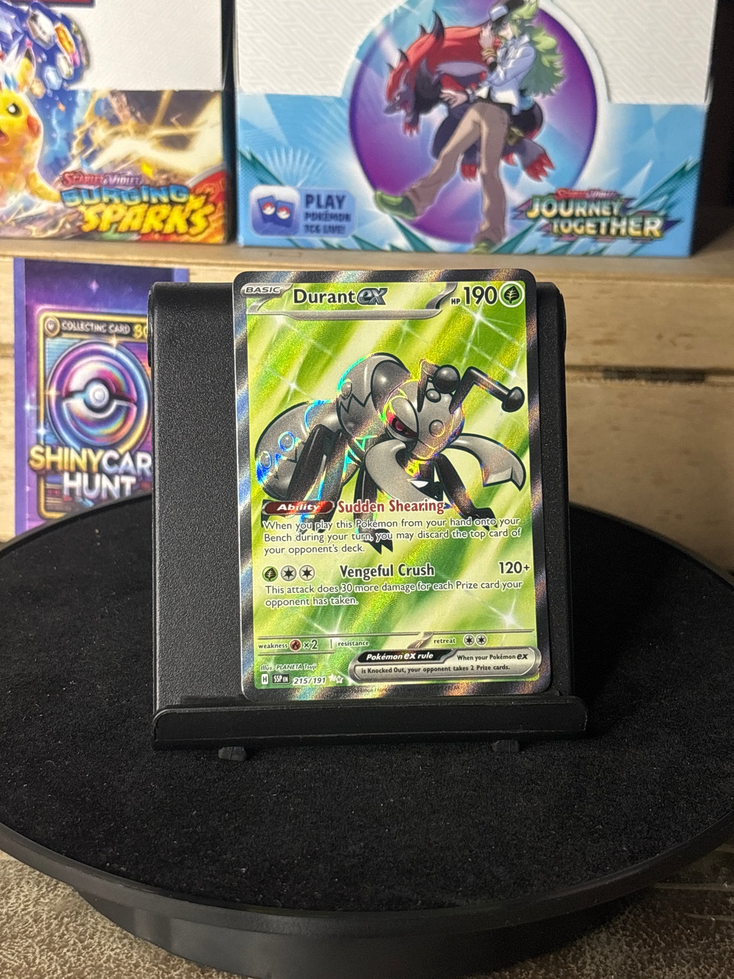 Durant Ex #215 Pokemon Surging Sparks