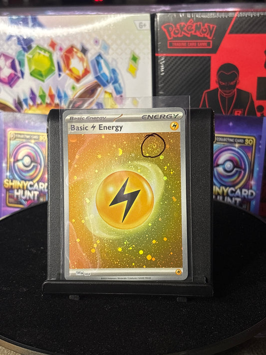 Pokémon 151 Lightning Energy 004, 1 Swirl