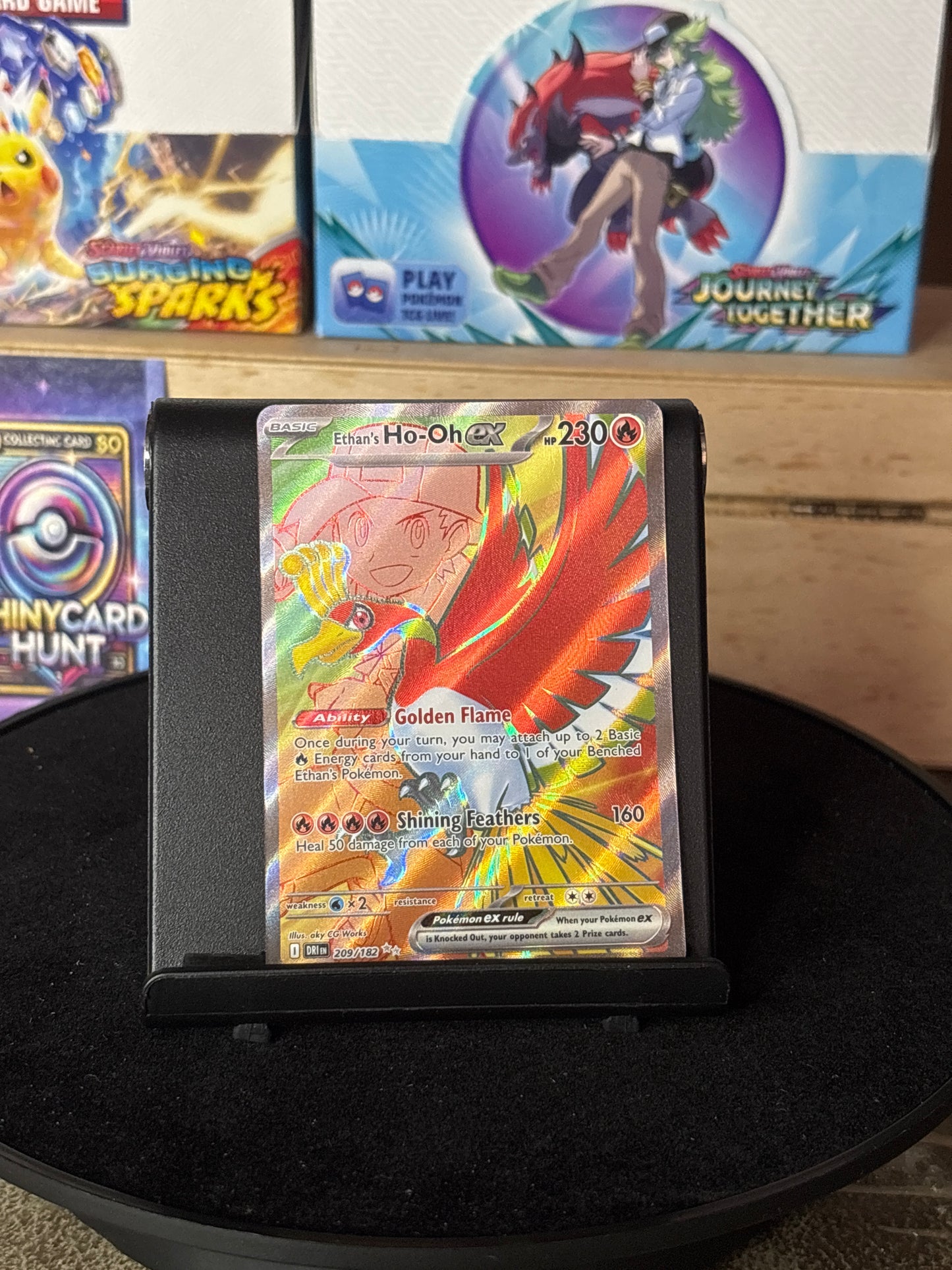 Ethan's Ho-Oh Ex #209 Pokemon Destined Rivals
