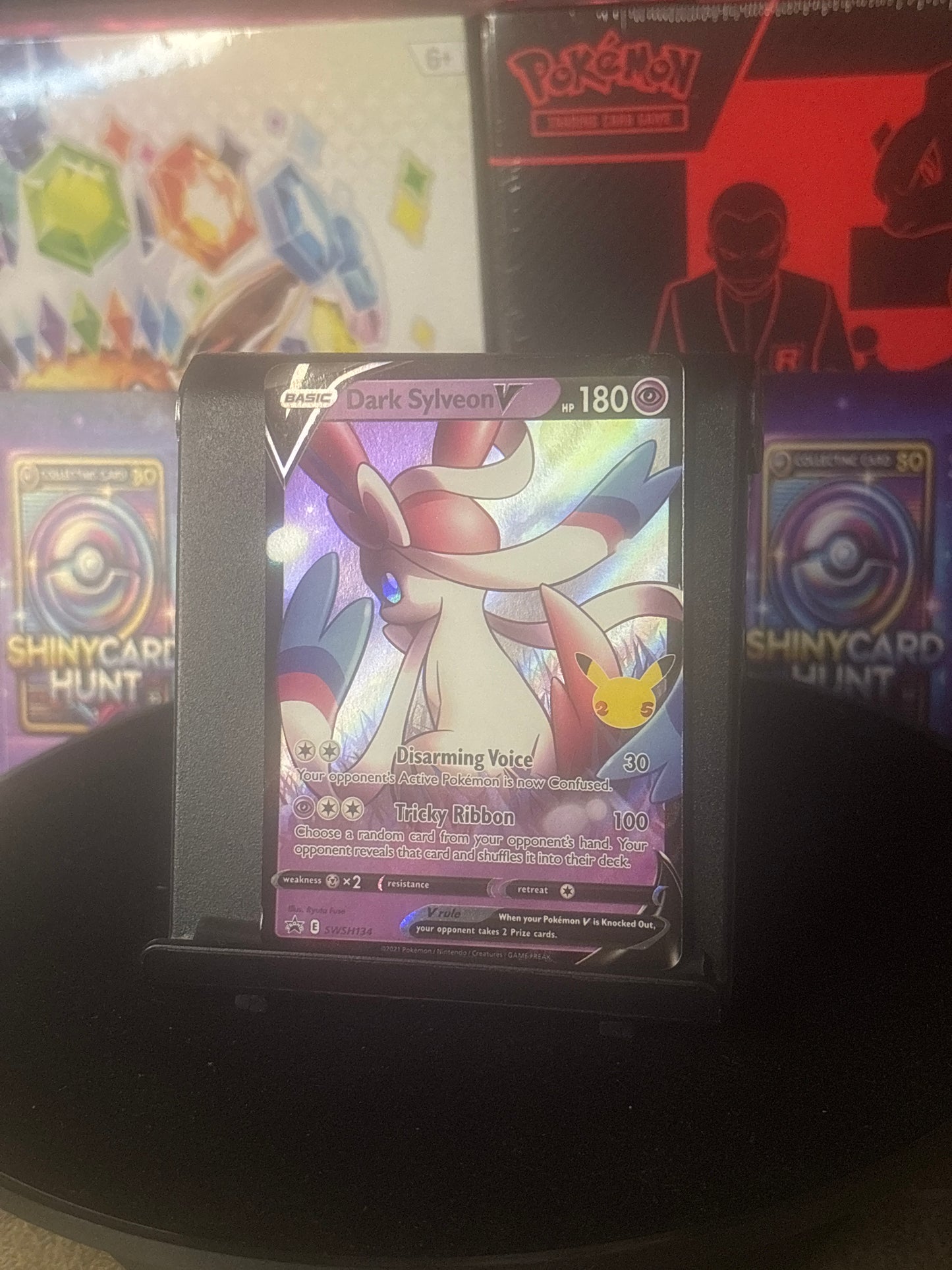 Dark Sylveon V #SWSH134 Pokemon Celebrations