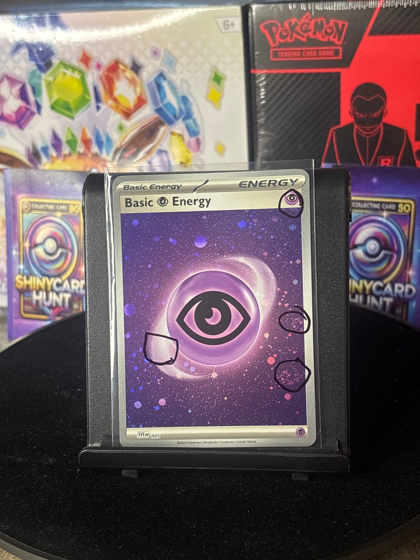 Pokémon 151 Psychic Energy 005, 2 Swirl