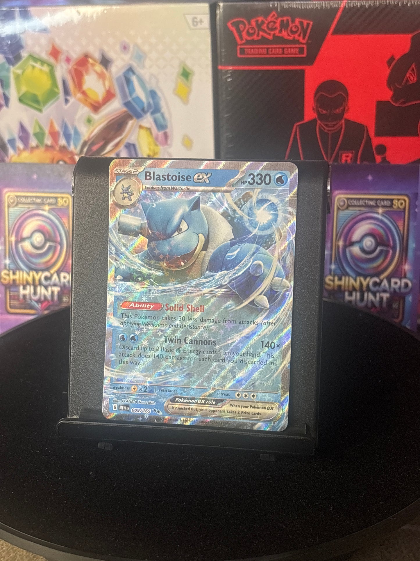 Blastoise Ex #9 Pokemon Scarlet & Violet 151