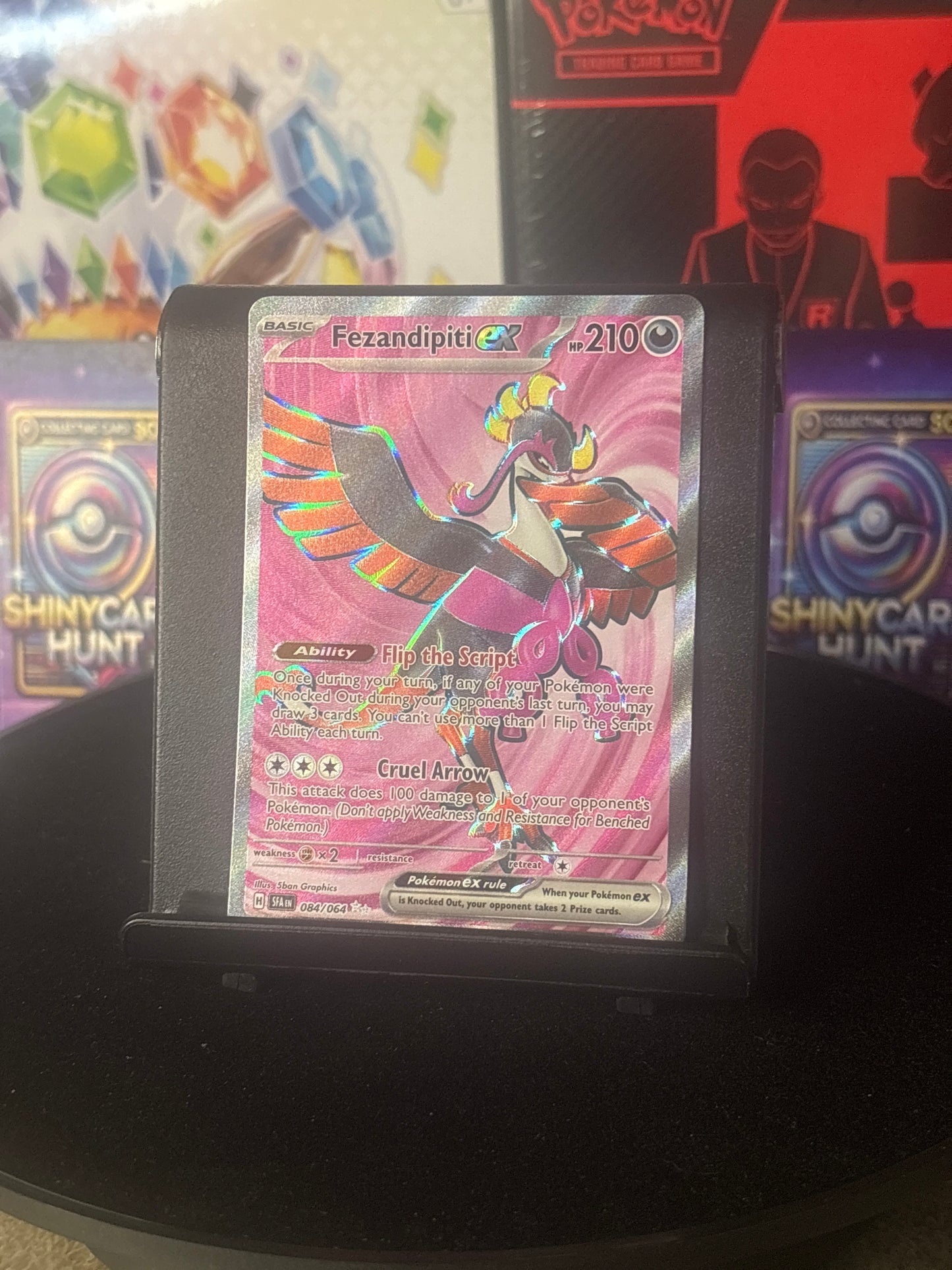 Fezandipiti Ex #84 Pokemon Shrouded Fable