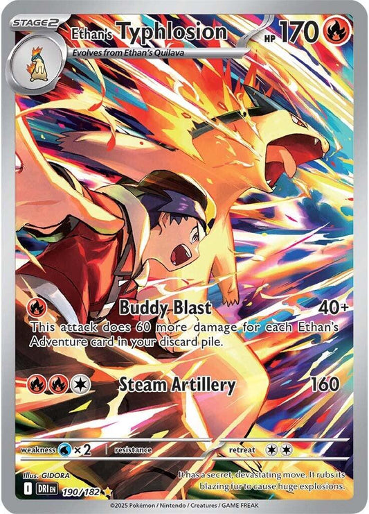 Ethan's Typhlosion #190 Pokemon Destined Rivals