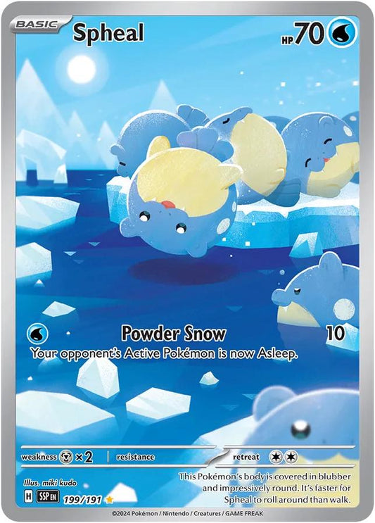 Sparks
Spheal #199 Pokemon Surging Sparks