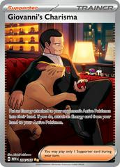 Giovanni's Charisma #204 Pokemon Scarlet & Violet 15
