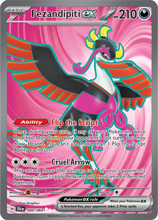 Fezandipiti Ex #84 Pokemon Shrouded Fable