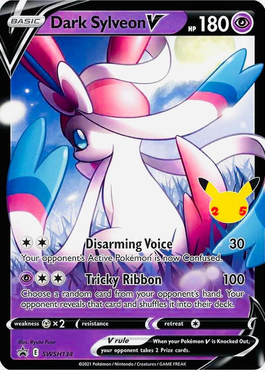 Dark Sylveon V #SWSH134 Pokemon Celebrations