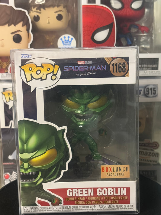 🟢 Funko Pop! Green Goblin #1168 – Spider-Man: No Way Home BoxLunch Exclusive