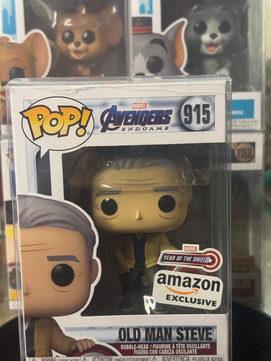 🛡️ Funko Pop! Old Man Steve #915 – Marvel Year of the Shield | Amazon Exclusive