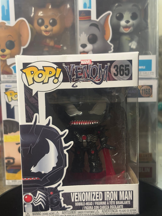 🕷️ Funko Pop! Venomized Iron Man #365 – Marvel Venom Series | Symbiote Fusion