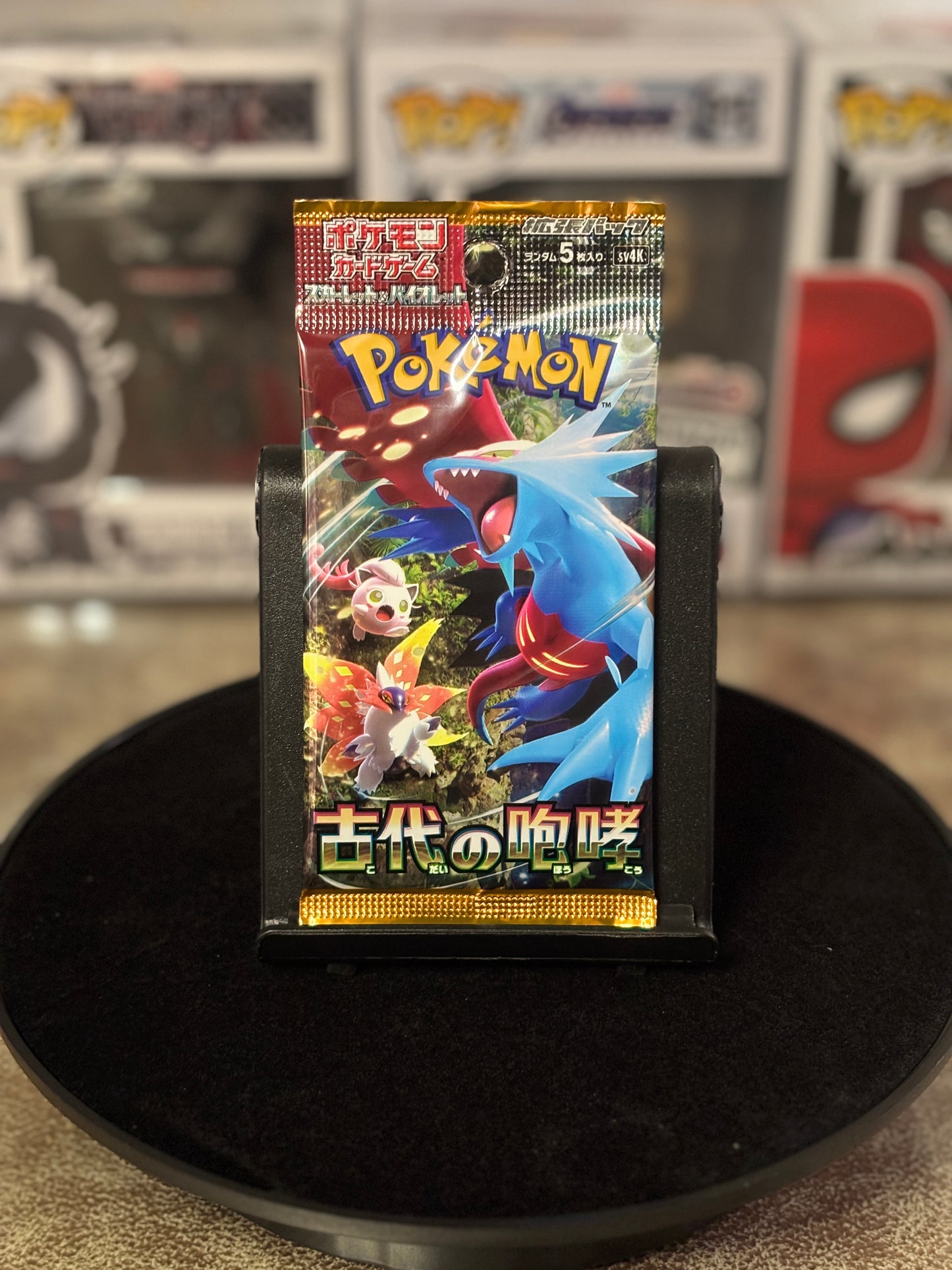 Pokémon TCG Ancient Roar Japanese Booster Pack (SV4K) – Unleash the Power of the Past! (Single Pack)