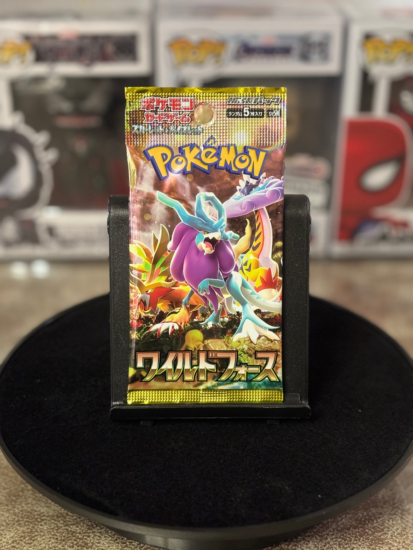 Pokémon TCG Wild Force Japanese Booster Pack (SV5K) – Unleash Nature's Fury! (Single Pack)