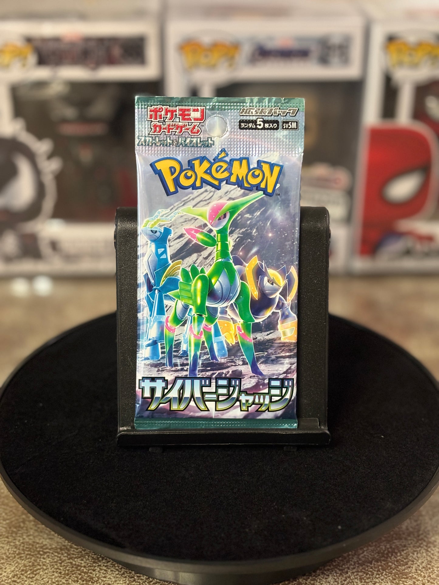 Pokémon TCG CyberJudge Japanese Booster Pack (SV5M) – Expand Your Collection! (Single Pack)