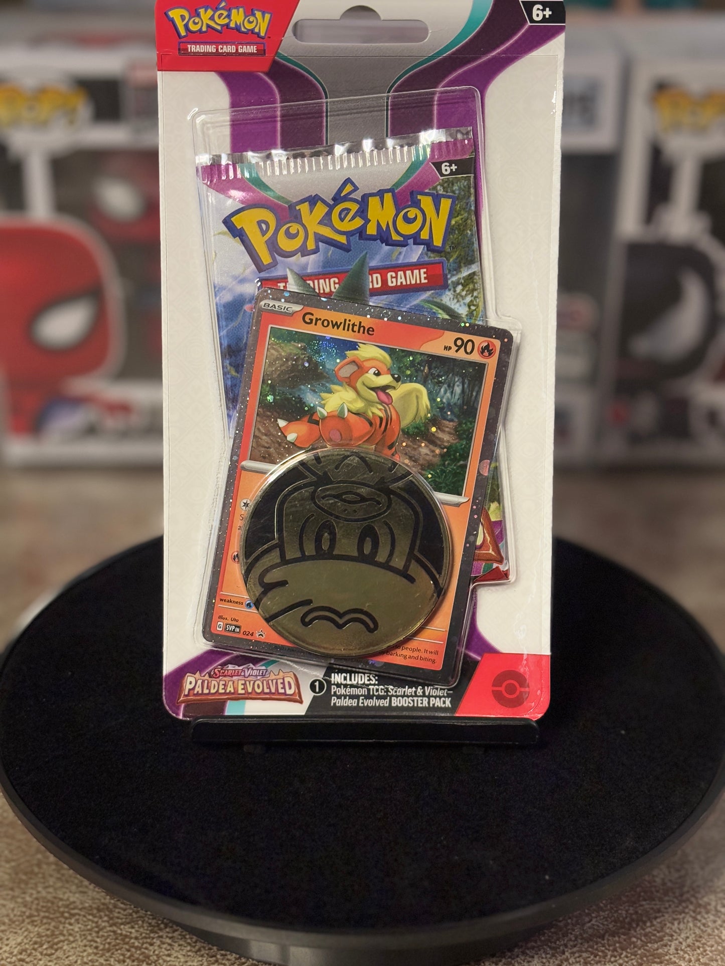 Pokémon TCG Paldea Evolved Single Pack Blister [Growlithe] - SV02