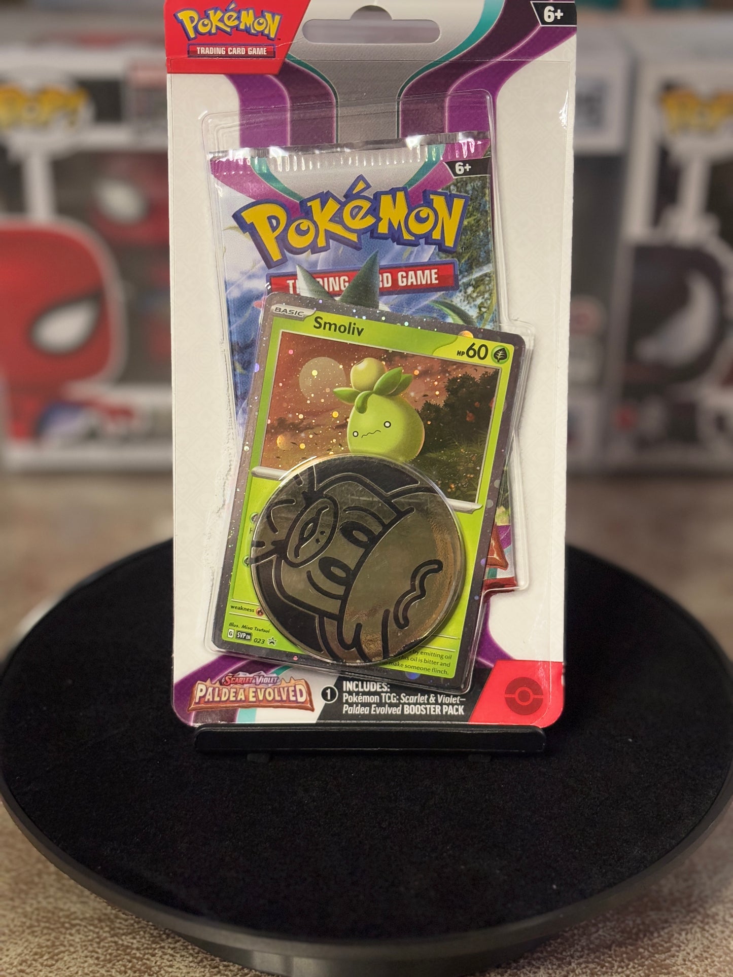 Pokémon TCG Paldea Evolved Single Pack Blister [Smoliv] - SV02